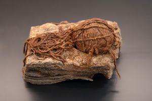 12. Ball of wool from Roswinkel, ca. 800–600 BC